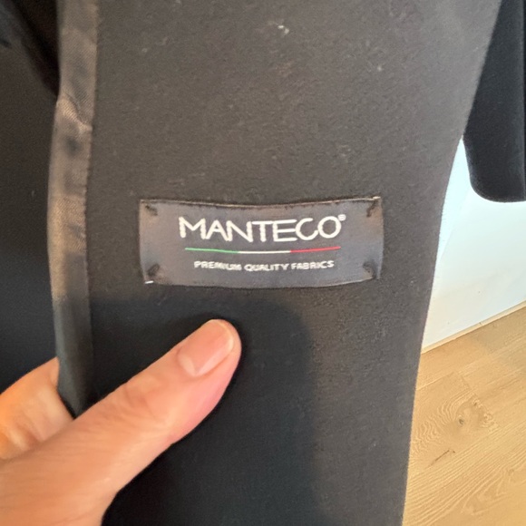 Zara Women's Black Wool Coat Like New Large - Picture 5 of 9